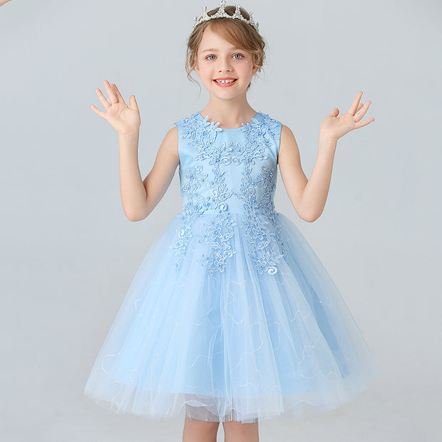 Children's Sleeveless Pettiskirt Dress