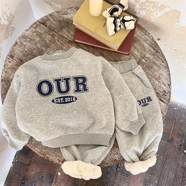 New Children's Hoodie two-piece Set