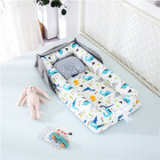 Cotton Portable Baby Crib Newborn Foldable