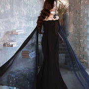 Black Evening Dress For Women With A High-end Feel