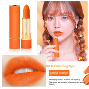 Carrot Orange Nourishing Lipstick Not Easy To Fade