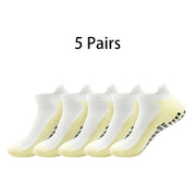 Sweat-absorbing And Odor Resistant Adhesive Anti Slip Sports Boat Socks