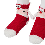 Mid Tube Christmas Couple Socks