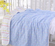 Baby bath towel cover blanket gauze children quilt quality baby children pure cotton 6 six layer gauze bath towel