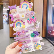 Girls Hair Card Japan And South Korea Cute Princess Flowers Children