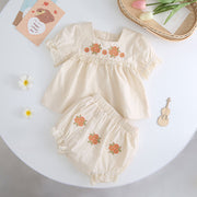 Summer Newborn Baby Romper Triangle Crawling Suit