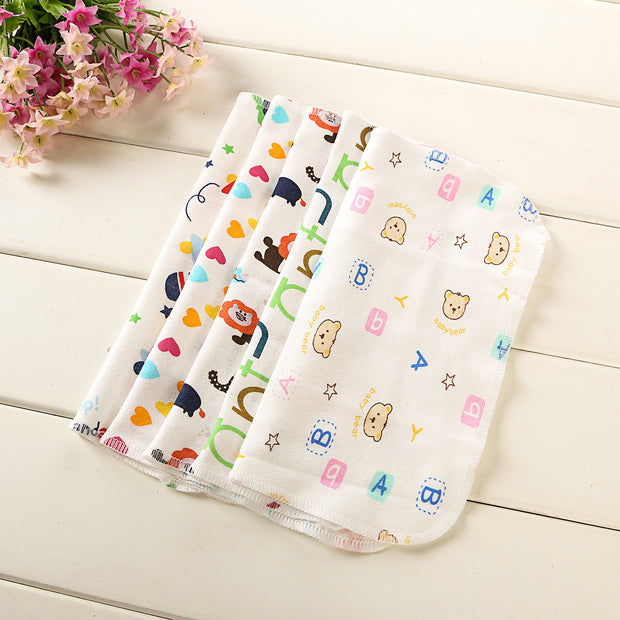 Baby Saliva Towel Printed Children's Small Kerchief