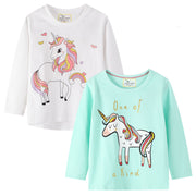 Girls' t-Shirt New Girls Long-Sleeved T-Shirt