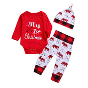 Girls' Christmas suit