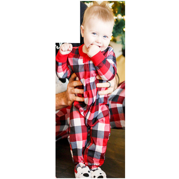 Elk Print Christmas Parent-child Outfit