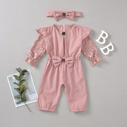 Girls summer jumpsuit