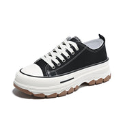 Spring And Autumn Low-top Lace-up Casual Shoes Women's