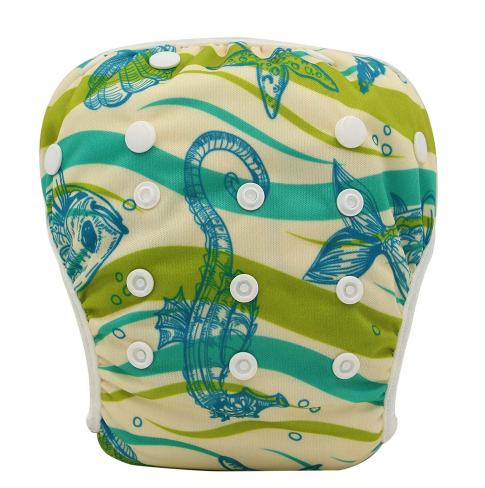 Baby Unisex Waterproof Adjustable Swim Diaper