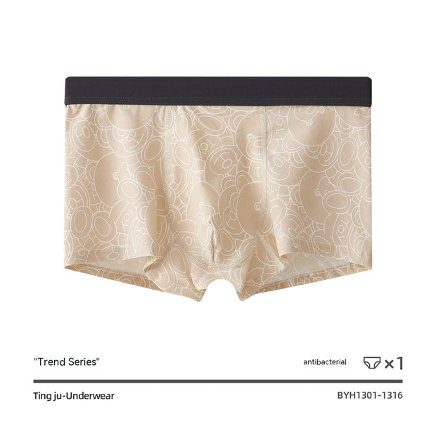 Trendy Men's Underwear Pure Cotton