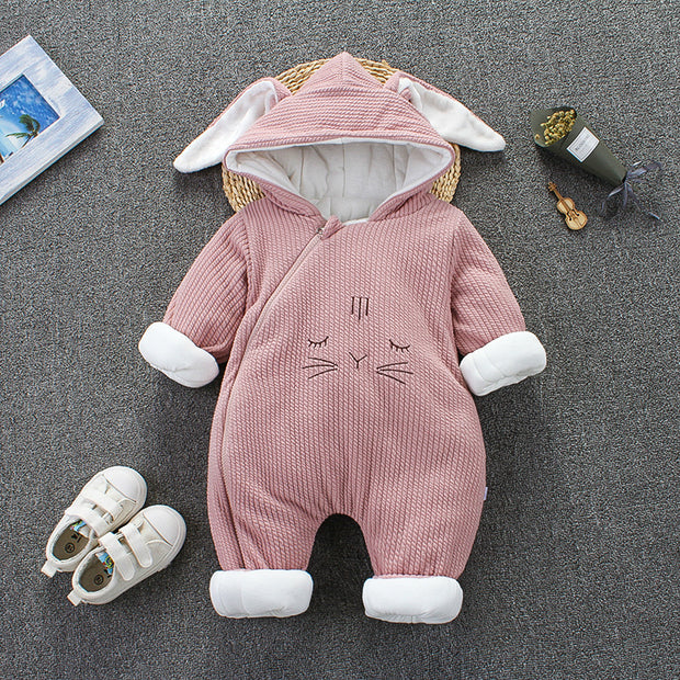 Autumn Winter Coat Jumpsuit Baby Clothing Newborn Snowsuit Boy Warm Romper Down Cotton Jackets Girl Snow clothes Bodysuit