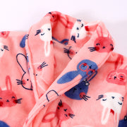 Children's Autumn And Winter Flannel Pajamas Home Clothes Boys And Girls