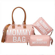 3-piece Portable Bag Set For Moms On Trips