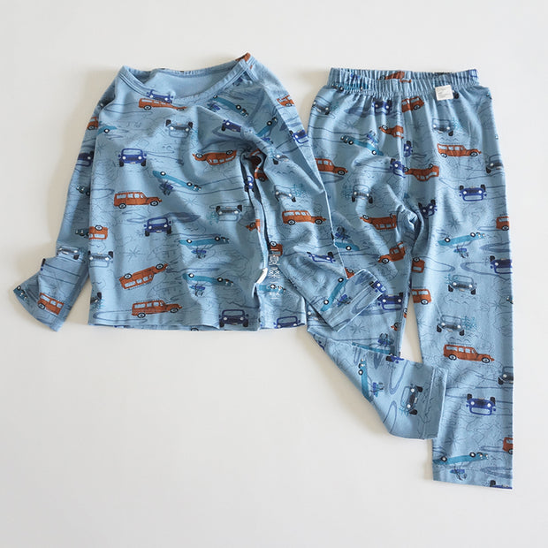 Long-sleeved Pajamas For Boys