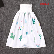 High waist waterproof diaper skirt