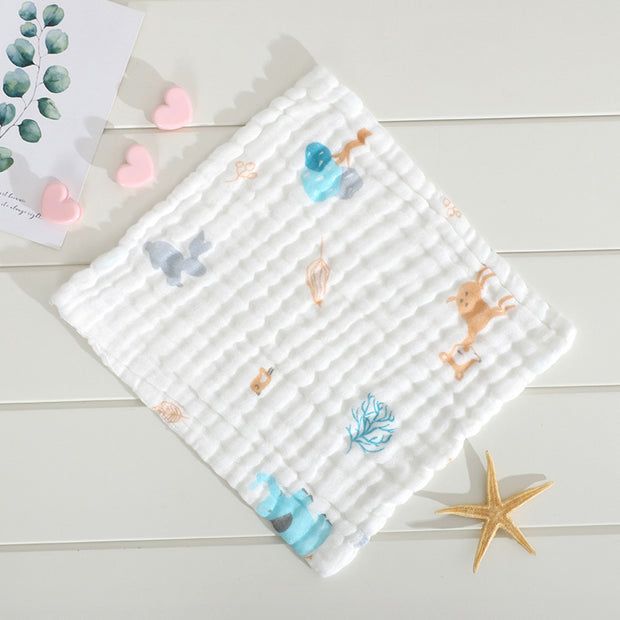 Children Small Towel Square Soft Absorbent