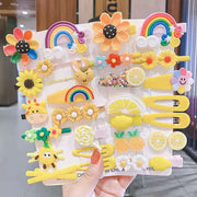 Girls Hair Card Japan And South Korea Cute Princess Flowers Children