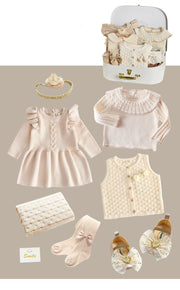 Newborn Gift Box Spring And Summer Suit for baby girl