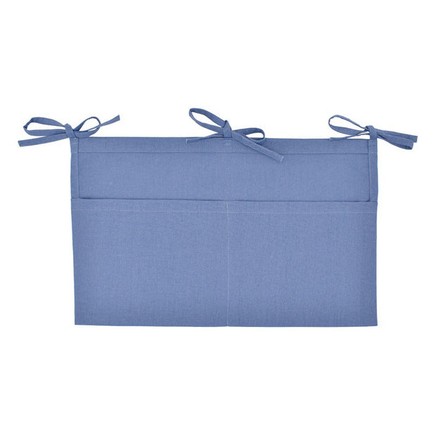 Linen Double Compartment Storage Hanging Bag