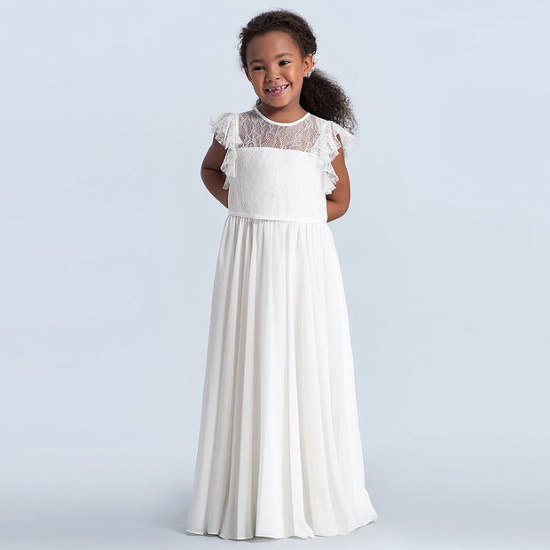 European And American Fashion Children's Lace Hollow Dress