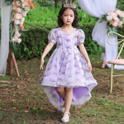 Children's Dress Trailing Lace Dress