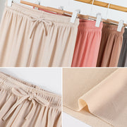 Ice Silk Wide-leg Pants Women's Casual Pants