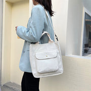 Winter New Women's Bags Japanese Style Artistic Student Handbag Simple