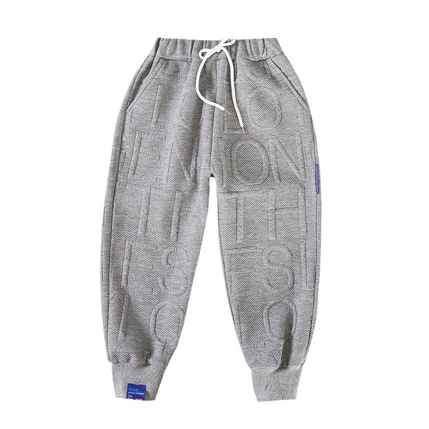 Fashionable New Buckle Boy Casual Pants Sports