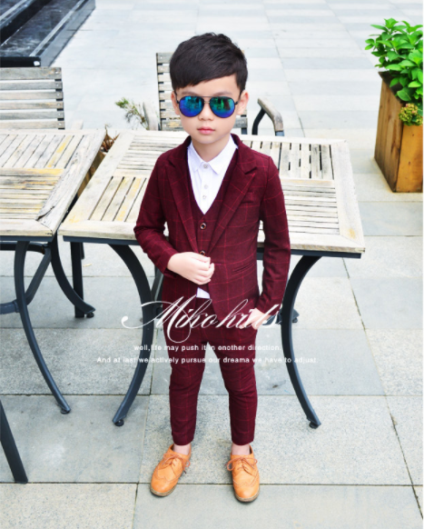 Children's three-piece suit