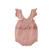 Baby's Special Lace Sling Sweater Romper