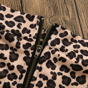 Leopard print suit for children