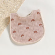 Cotton Gauze U-shaped Bib Baby Saliva Towel