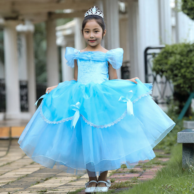 Children's Pettiskirt Dress Skirt Performance Dress