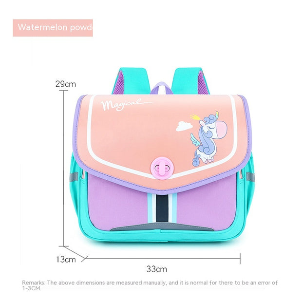 Men's And Women's Flip Horizontal Lightweight Casual Large Capacity Children's Backpack