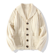 Men's Sweater Cardigan Long Sleeve Coat