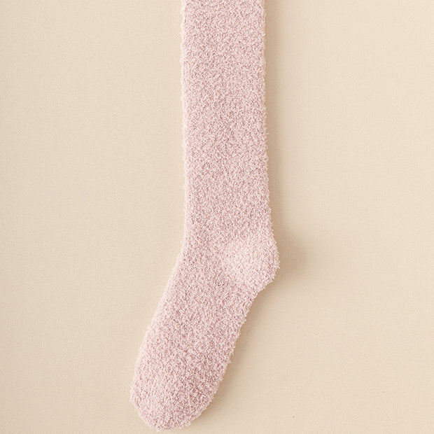 Lint-free Coral Fleece Socks Warm