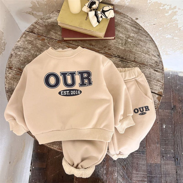 New Children's Hoodie two-piece Set