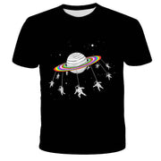 Digital Print Astronaut T-Shirt