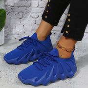 Octopus Knitted Rubber Sole Sneaker Female Male Plus Size Soft Sole Shoes