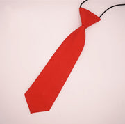 Children's Solid Color Small Tie