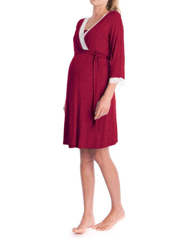 Pregnant Women Nightdress Maternity Sleepwear