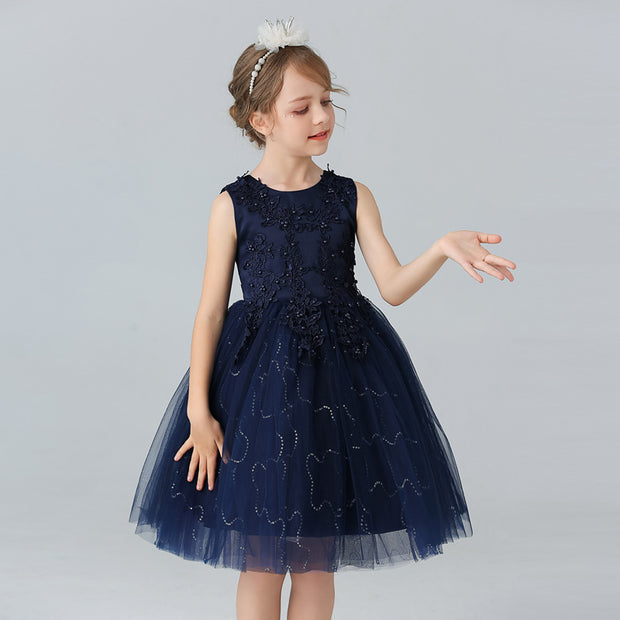 Children's Sleeveless Pettiskirt Dress