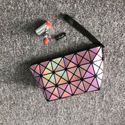 Laser Geometry Cosmetic Bag