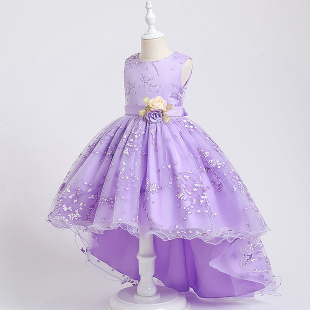 Girls' Sleeveless Princess Dress Fashion Personality