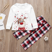 Elk Print Christmas Parent-child Outfit