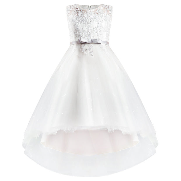 Children's dress skirt trailing princess skirt